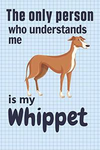 only person who understands me is my Whippet