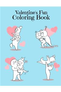 Valentine's Fun Coloring Book