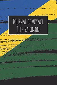 Journal de Voyage Îles Salomon