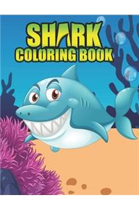 Shark coloring Book