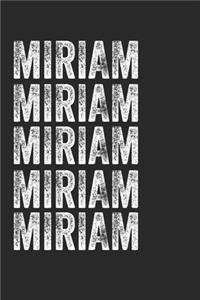 Name MIRIAM Journal Customized Gift For MIRIAM A beautiful personalized