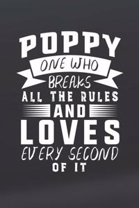 Poppy One Who Breaks All The Rules And Loves Every Second Of It