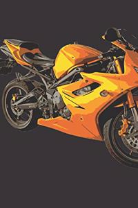 Motorcycle Composition Notebook