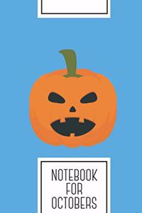 Notebook for Octobers
