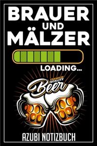 Brauer und Mälzer Loading... Azubi Notizbuch