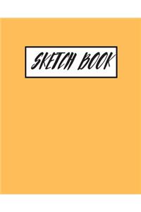 Light Orange Sketchbook