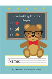 Handwriting Practice Paper