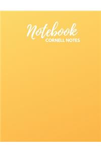 Cornell Notes Notebook