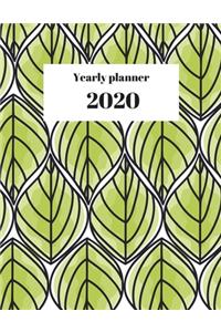 2020 Yearly planner