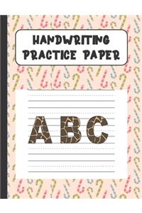 Handwriting Practice Paper ABC