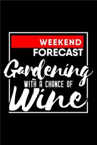 Weekend forecast Gardening with a chance of wine