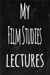 My Film Studies Lectures