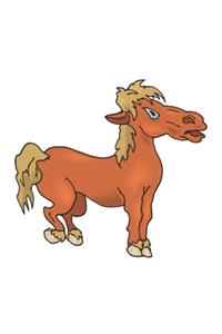 2020 Weekly Planner Horse Illustration Equine Ornery Pony 134 Pages