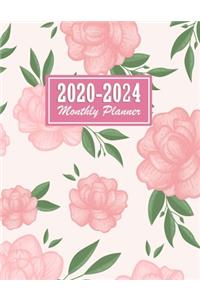 2020-2024 Monthly Planner