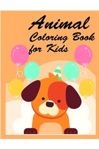 Animal Coloring Book for Kids