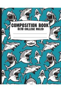 Composition book - 8x10 college ruled
