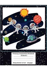 Primary Composition Notebook Grades K-2 Story Journal