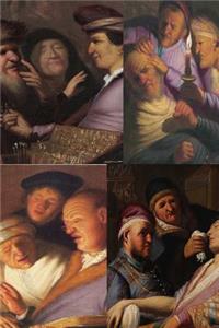 Rembrandt Collage of All Four Senses Paintings by Rembrandt Journal
