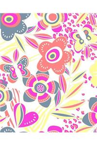 Floral Butterfly Notebook