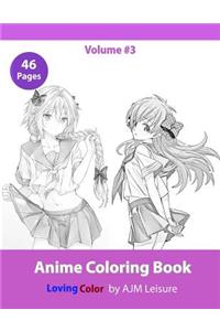 Anime Coloring Book #3