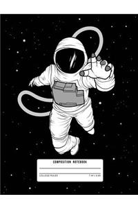 Composition Notebook College Ruled 7.44 X 9.69