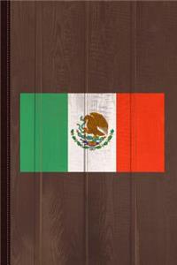 Mexico Flag Journal Notebook