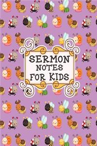 Sermon Notes For Kids