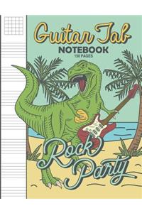 T-Rex Guitar Tab Notebook