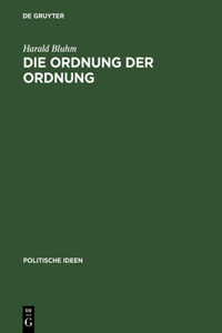 Ordnung der Ordnung