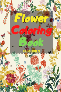 Flower Coloring Book FOR GIRLS
