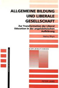 Allgemeine Bildung und liberale Gesellschaft