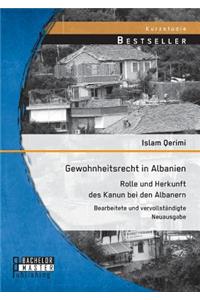 Gewohnheitsrecht in Albanien