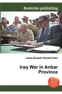 Iraq War in Anbar Province