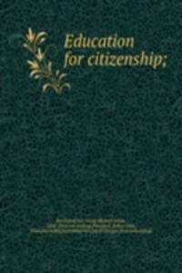 Education for citizenship