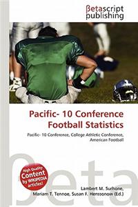 Pacific- 10 Conference Football Statistics