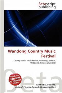Wandong Country Music Festival