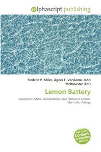 Lemon Battery