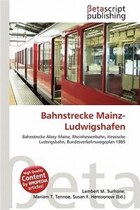 Bahnstrecke Mainz-Ludwigshafen