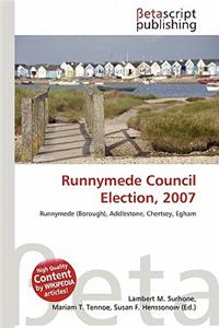 Runnymede Council Election, 2007