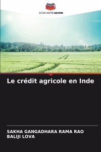 Le crédit agricole en Inde
