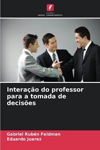 Interação do professor para a tomada de decisões