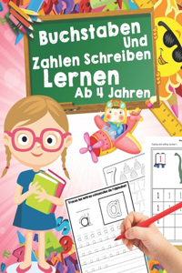 Buchstaben Und Zahlen Schreiben Lernen Ab 4 Jahren