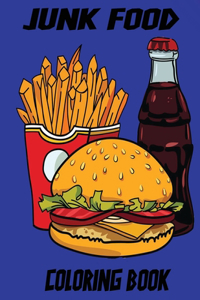 Junk Food Coloring Book