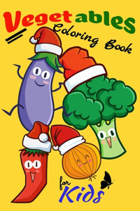 Vegetables Coloring Book For Kids