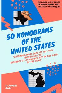 50 Nonograms of the United States - nonogram of each of the 50 United States