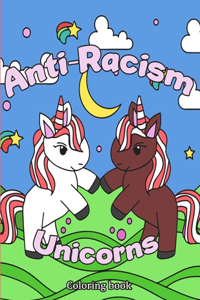 Anti-Racism Unicorns Coloring Book