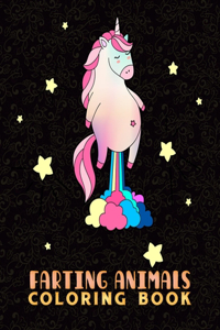 farting animals coloring book