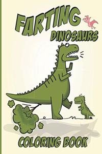 Farting Dinosaurs Coloring Book