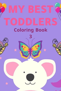 My Best Toddlers Coloring Book