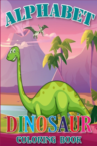 Alphabet Dinosaur Coloring Book